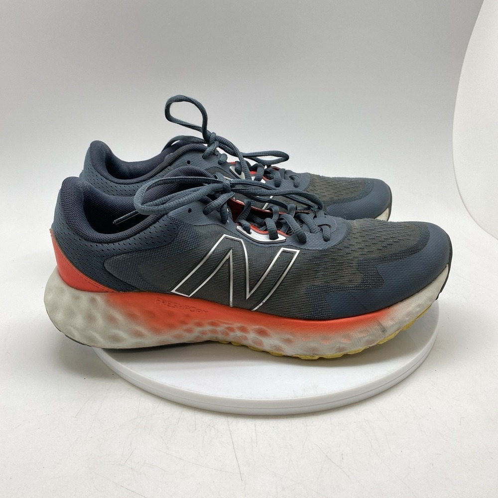 New Balance Men 10 D Fresh Foam Evoz MEVOZLR Blue Athletic Running Shoes